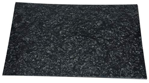 Dopro Blanko-Gitarren-Schlagbrett, Material: Kratzplatte, 290 x 431 mm, Schwarz
