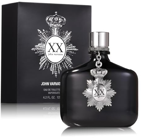John Varvatos Men's Cologne, XX Eau de Toilette EDT Spray, Woody Oriental Scent with Notes of Cardamom, Orange Flower & Sandalwood, 4.2 fl oz