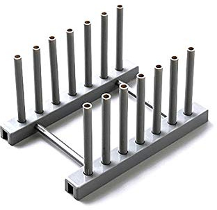 Dish Drying Rack Kunststoff Tellerständer 2 Farben Abtropfgestell Geschirr, Abtropfgestell Geschirrkorb für Teller, Schüssel, Tassen, Topf Deckel, Schneidebrett(1 Stück)