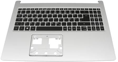 Acer Aspire 5 (A515-54G) original Tastatur inkl. Topcase DE (deutsch) schwarz/Silber mit Backlight