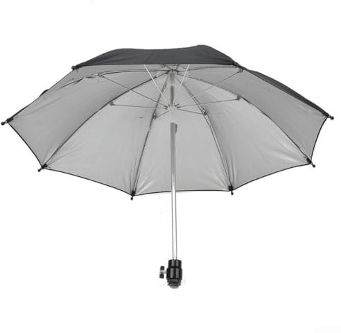 Hasaller Camera Hot Shoe Umbrella Sunshade Rain Cover Portable Weatherproof Photographic Umbrellas Protects Camera from Rain Snow Sunlight SLR Outdoor for PROTECTION Accessory