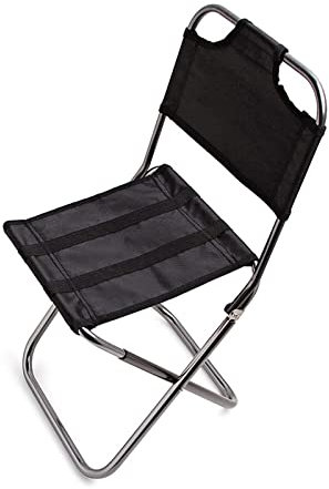 PLHBVDFWE Mobiler Camping-Strandstuhl-Hocker, ultraleichter, Faltbarer Campingstuhl, Leichter Rucksacktourismus-Stuhl in der Tasche für Outdoor-Reisen, Picknick, Wandern, Angeln