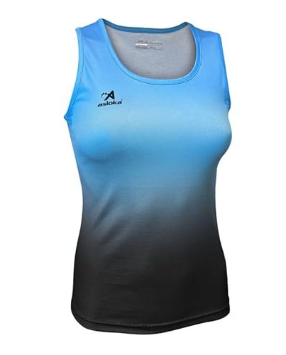 Camiseta Tirantes Mujer Deporte Asioka Tenerife Mesh, Ideal para Running, Gym, Fitness y Deportes,