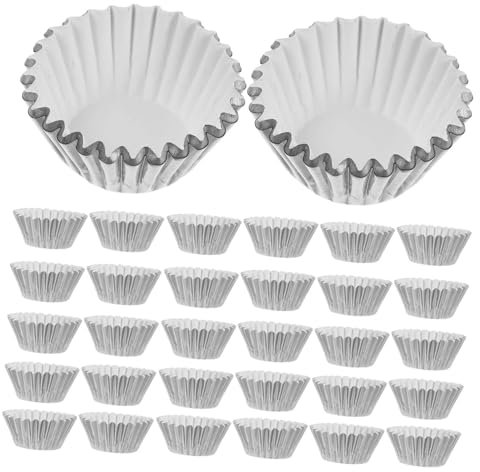 Alipis 500pezzi Pirottini Eleganti Cupcake Liners Per Dolci e Muffin Per Feste Matrimoni e Occasioni Speciali