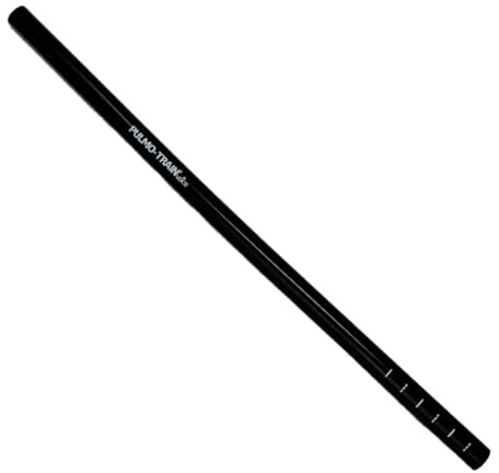 Original PULMO-TRAIN Voice Color – Silikonschlauch für Stimmtraining & Sprechübungen – 35 cm, latexfrei (schwarz, 1 Stück)