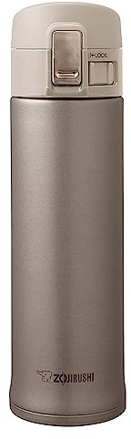 Zojirushi Stainless Steel Leak Proof Vacuum Insulated Travel Mug, 480 ml, Champagne Gold