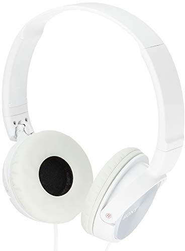 Sony MDRZX310-WQ Foldable Headphones - Metallic White