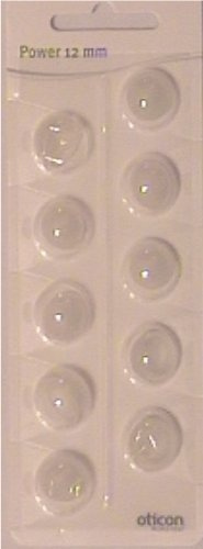 Oticon 12 mm Power RITE Open Domes (10 dome pack)