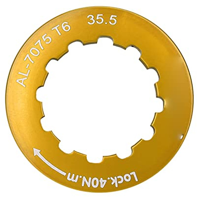 Fahrrad Lockring, hochwertig und langlebig Mountain Bike Lockring, 7-11 Speed fr Mountainbiker und Stadtfahrer