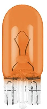 cyclingcolors AMPOULE 24V 5W T10 W2.1x9.5D ORANGE W5W WEDGE VERRE VOITURE CAMION CLIGNOTANT TABLEAU DE BORD VOYANT