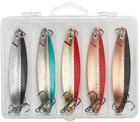 Kinetic Jebo Herring Classic Set Mefo Meerforellen Blinker - Angelhaken, 1 Stück