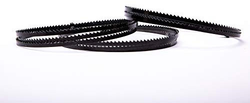 Encut - Set di 3 lame per sega a nastro, ad alte prestazioni, 1400 x 6 x 0,4 mm, 6 denti per pollice