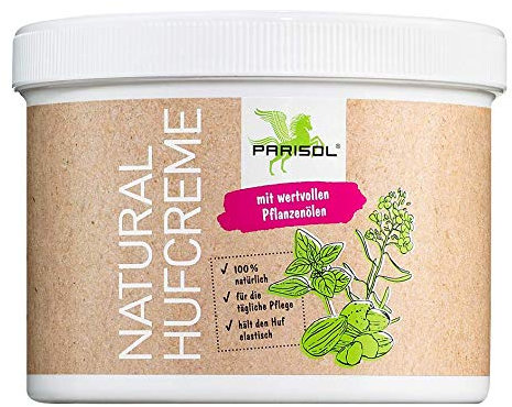 PARISOL Natural Hufcreme 500 ml - 100% natürliche Pferdehuf-Pflege