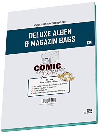 Comic Concept Deluxe Sac pour albums et magazines XL 250 x 350 mm
