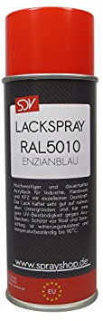 SDV Chemie Lackspray RAL 5010 ENZIANBLAU 1x 400ml glänzend Acryllack