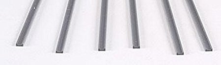 Plastruct PLS90043 0.12 x 15 in. C - 4 ABS Channel Pack of 7