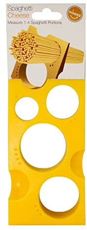 Winkee Spaghettimaß-13409 Spaghettimaß Gelb 14 x 8 x 4 cm
