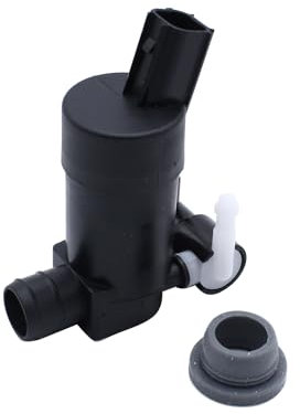SHLPDFM Scheibenwaschpumpe 2 Auslässe Waschwasserpumpe Wischwasserpumpe für Ford C‑Max/Focus/Mondeo 1355124