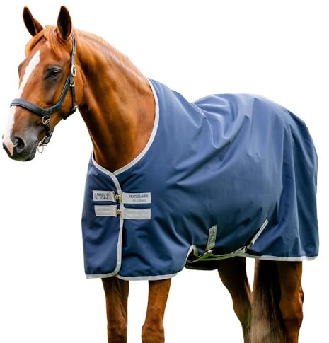 Horseware Amigo Ripstop 900D Lite 0g Turnout Decke Navy/Titanium Grey Deckengröße:145 cm / 6´6