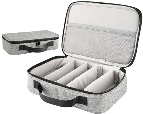 Organizer Per Occhiali Da Sole Da Viaggio - Custodia Per Occhiali Da Sole,Con Fessura Regolabile Porta Occhiali | Custodia Per Occhiali Per Coppie Multiple, Scatola Portaoggetti Per Occhiali Da Sole