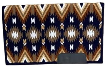 EQUIEMPRESS Sattelunterlage Western Ranch/Westernsatteldecke aus Neuseelandwolle, Top Wool Pad Sensor Flex (Anpassung möglich) A-820 (34 x 32)