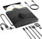 Lector CD/DVD Externo,USB 3.0 Grabadora DVD Externa con Tarjetas SD TF y 2 Puertos USB C Unidades DVD/CD -RW/ROM Externas,Lector DVD Externo para PC Portátil Laptop Windows 11/10/8.1/7 Linux MacOS