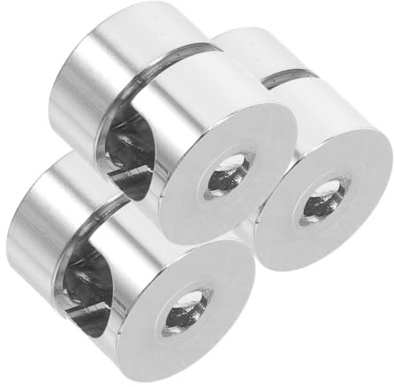 DIYEAH Ganci Per Cavi Elettrici in Alluminio Clip Per La Gestione Di Cavi Da Soffitto Set Da 3 Pezzi Per Supporto Fissaggio Lampade a Sospensione Accessori Per Organizzazione in Interni