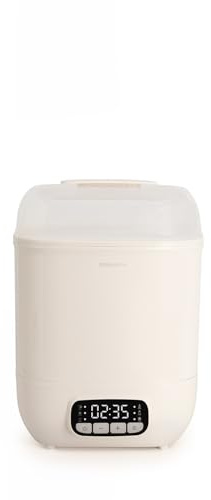 CREATE/BABY BOTTLE CARE/Multifunktionssterilisator mit Trocknungsfunktion Cremeweiß/Fassungsvermögen 8 Flaschen, vollständige Trocknung, sterile Aufbewahrung, Flaschenwärmer, Obsttrocknung, 600W