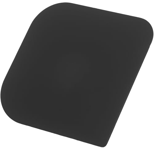 TOGEVAL Grattoir Alimentaire en Plastique Noir, Incassable et Réutilisable, pour Poêles en Fonte et Grils, Spatule de Nettoyage pour Casseroles, Ustensile la Cuisine pour Usage Régulier