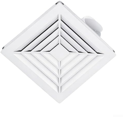 Extractor de cocina con montaje empotrado para uso en techo integrado de baño con alta succión y extracción de aire de bajo ruido