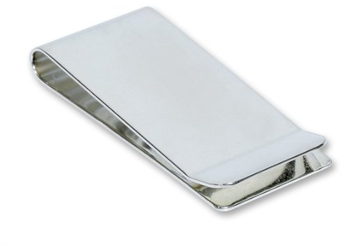 Personalisierte Gravur versilbert Geld Clip, Hochzeit Geschenk, gratis Gravur