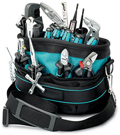 PHOENIX CONTACT TOOL-CARRIER Werkzeugtasche Bestückt, 0.4x2.5/0.5x3.0/1.0x4 VDE Schraubendreher Schlitz, PHO/PH1/PH2 Kreuz, 4.800g Gewicht