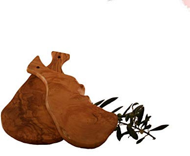 Lot de 2 Planchettes en bois d'olivier