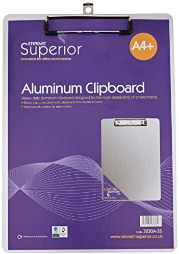 SECO A4 Aluminium Urklipp | Skrivbräda med klämma