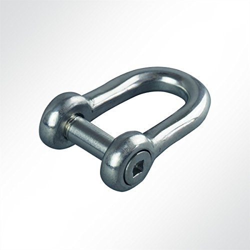 LYSEL Verbinder Gerader Schaekel mit Innenvierkantstift Bolzen M12