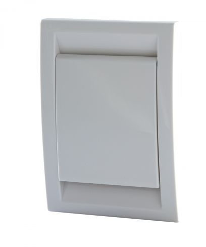 Prese Aspiranti rettangolare DECO bianco