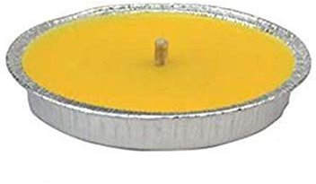 Palucart candela citronella giardino in alluminio 11 cm set da 10 pezzi giardinaggio antizanzare feste ed eventi