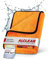 ALCLEAR 9520 XXL Auto Trockentuch – Mikrofaser Tuch 90x60 cm, saugstark & fusselfrei, für Lack, Glas, Kunststoff, Felgen. Trockentuch für Auto, Motorrad, Boot, Haushalt, Orange Baby – 1 Stück
