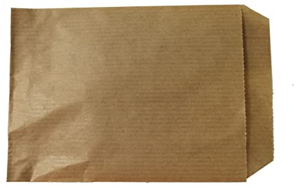 Papiertüten klein BRAUN natur Kraftpapier 9 x 12 cm - verschiedene Mengen (500 Stück)