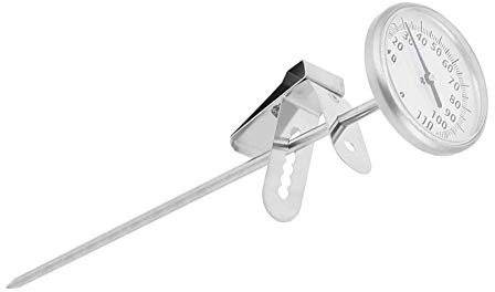 TOPINCN Metal Thermometer Instant Read Needle Temperature for Kitchen Food Cooking Milk Coffee Probe Thermometer Kitchen Utensil