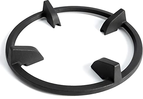 Wok Ring, Replacement Parts Cast Iron Wok Support Ring for Gas Stove Burner Grate Samsung, GE, Kitchenaid, LG, Whirlpool, Frigidaire, Kenmore Etc Gas Stove Stand Rack Accessories