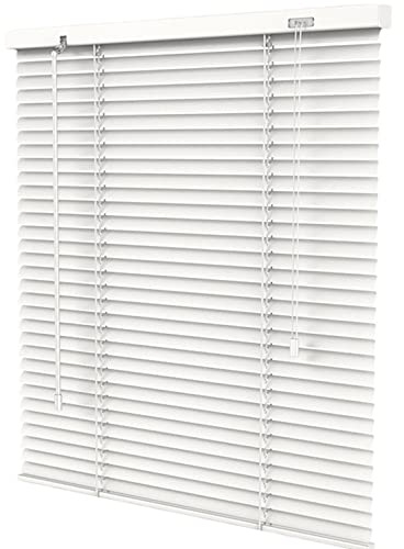 25mm Slat Aluminium Blinds,White Aluminium Venetian Window Blinds,Blackout Roller Blinds,Shade/Waterdicht,for Home Office Bathroom,Wall and Ceiling Mounting,Customizable (W120xH120cm(47x47in))