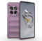ESTH® Liquid Silicone Case for OnePlus 12 5G with Anti-Germ Protection, Anti-Scratch Soft Microfiber Lining, High Resilience Gel Rubber Full Body Shockproof Cover, Light purple