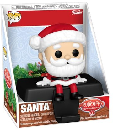 Edge-Sitter : Rudolph - Père Noël - Figurine en vinyle à collectionner - Idée cadeau - Marchandise officielle - Jouets pour enfants et adultes - Modèle réduit pour collectionneurs et présentoirs