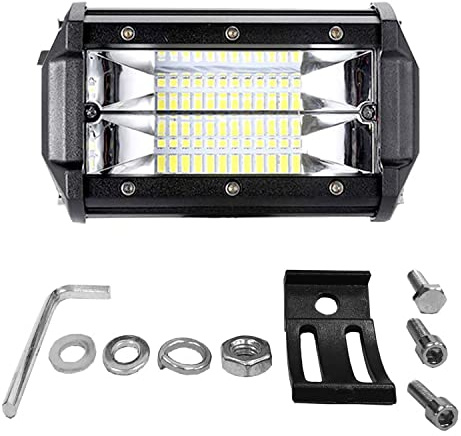 FIVMEN 4x72W LED Arbeitsscheinwerfer 10V-30V LED Offroad Zusatzscheinwerfer Scheinwerfer Rückfahrscheinwerfer IP67 Wasserdicht Flutlicht Arbeitslicht für Auto Traktor Trecker Bagger