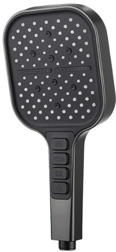 MILIWAN Shower Head, Upgraded High Pressure Shower Heads, 7 Spray Modes Handheld Showerhead with 130mm Large Panel, Pause Switch, Water Saving Bathing for Low Water Pressure