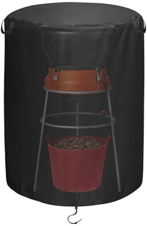 Housse de déchiqueteuse de bois, housse Oxford imperméable, outils électriques de cour extérieure, bouclier anti-poussière pour équipement de jardin, entretien de pelouse, 83,8 x 114,3 cm, noir