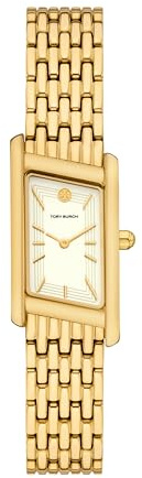 Tory Burch Women's Eleanor Stainless Steel Bracelet Watch, Gold Angled, Eleanor