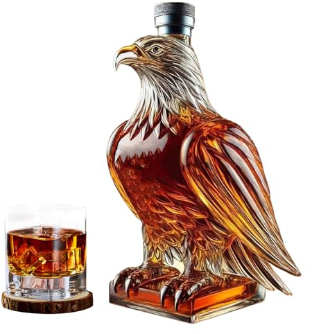 Botellas De Whisky - Botella De Whisky De Vidrio Con Forma De Animal | Coleccionable Para Cata De Cerveza Decoración Hogar Regalo Boda Día Del Padre