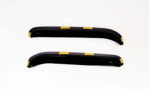 Heko Deflettori Finestrini Antiturbo, compatibili con Fiat Ducato 2006-, 2 pz, corti